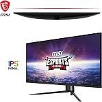 MSI MAG401QR, Moniteur de Jeu de 40 po, 3440 x 1440(UWQHD), IPS, 155Hz, FreeSync Premium, HDR400, HDMI, Displayport, USB C, Inclinaison
