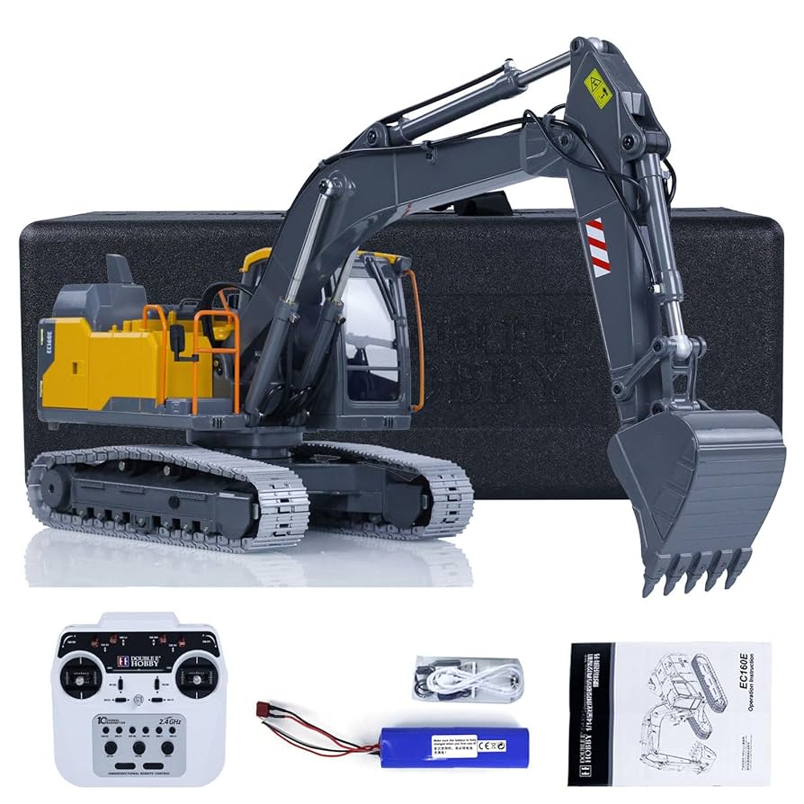 CAT RC Excavator コントローラー付き 1:16 Cat® 320 Radio Control Excavator with Bucket, Grapple