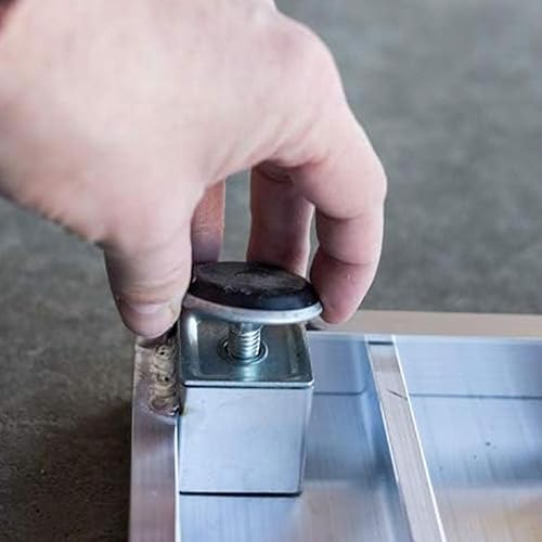 Miniatura 6 de EZ-Access Rampa de umbral de aluminio Transitions con altura ajustable de hasta 5-78 pulgadas 36 pulgadas de largo x 36 pulgadas de ancho