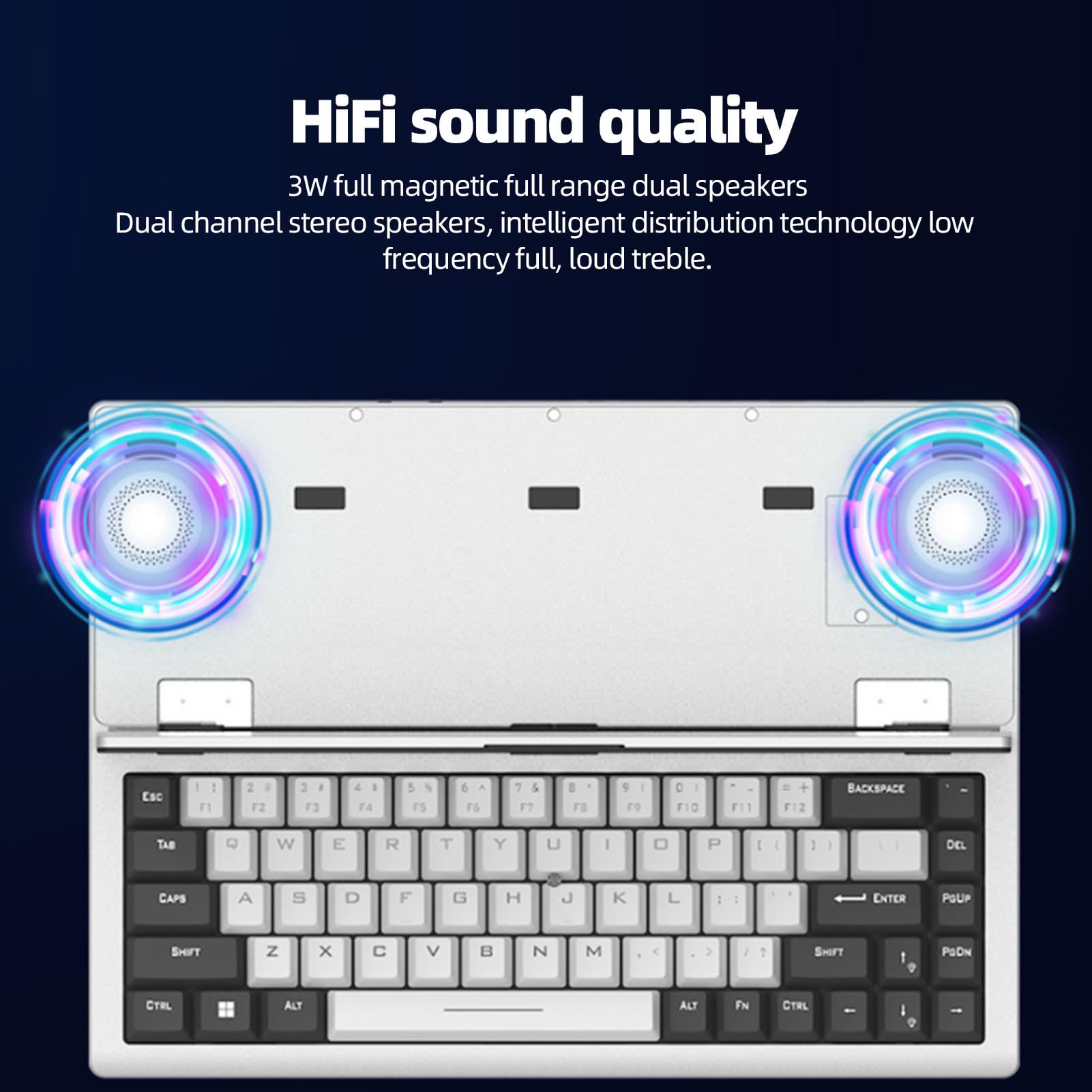 Amazon.co.jp: タッチスクリーン付きメカニカルゲーミングキーボード