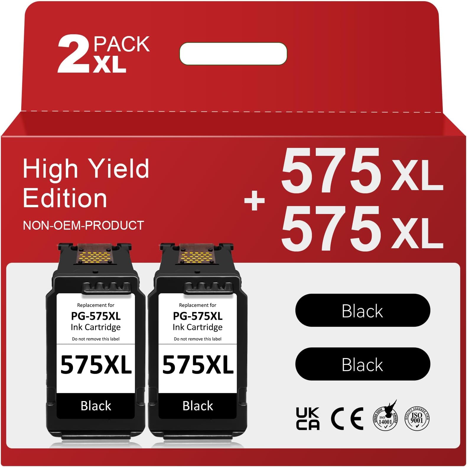 Econoink PG-575XL 575 Ink Cartridges XL, Replaceent For Canon 575XL - View #9