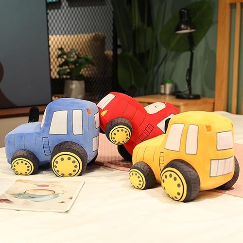 Miniatura 9 de COSGOO Almohada de tractor 3D HuggingTractor de peluche de tractor de peluche, almohada de tractor, cojín de sofá, regalo para niños o amantes en el