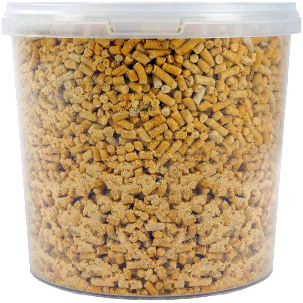 SQUAWK Insect Suet Pellets | Premium Garden Wild Bird Food Mix | Balanced and Healthy Feed Mixture | Nutritious Insect Flavoured Pellet | Contains Tasty High Energy Vitamins and Minerals (10L Tub)