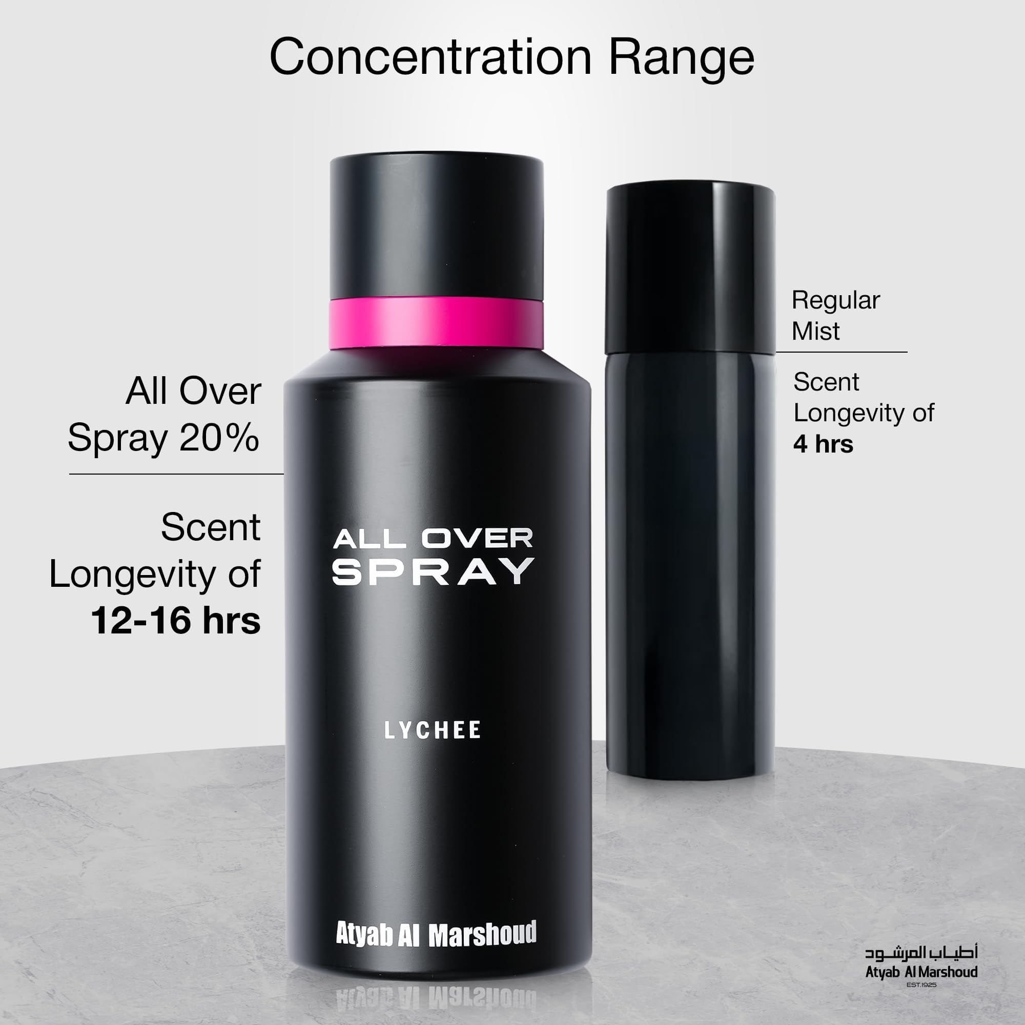 Lychee All Over Spray Atyab Al Marshoud 125ml