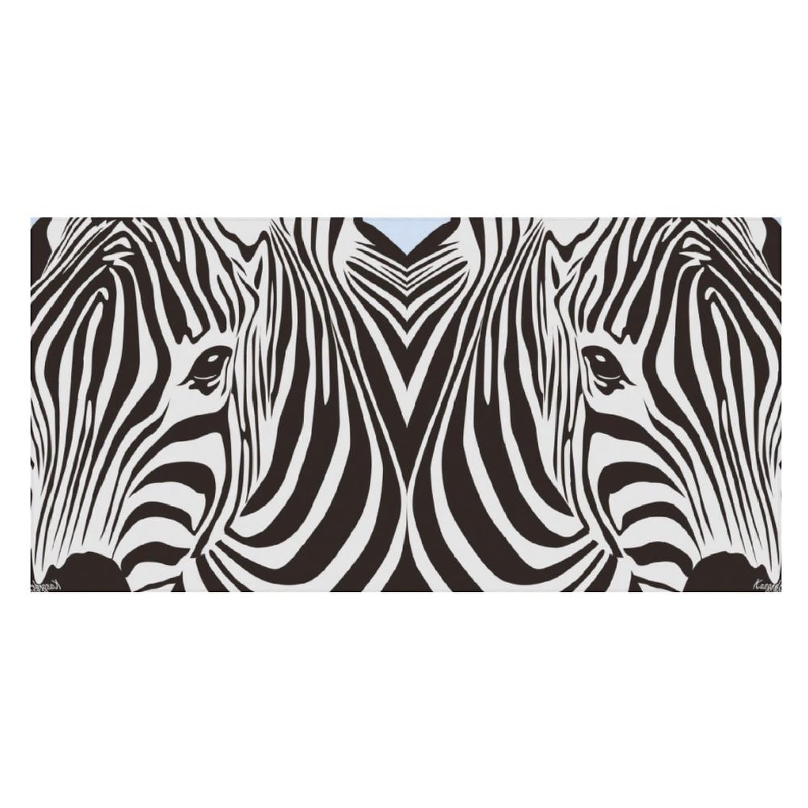 LWORZIIB Beach Towel, Zebra Stripes Bath Towel, Pool Towel Great for Gym Swimming 80 X 160cm