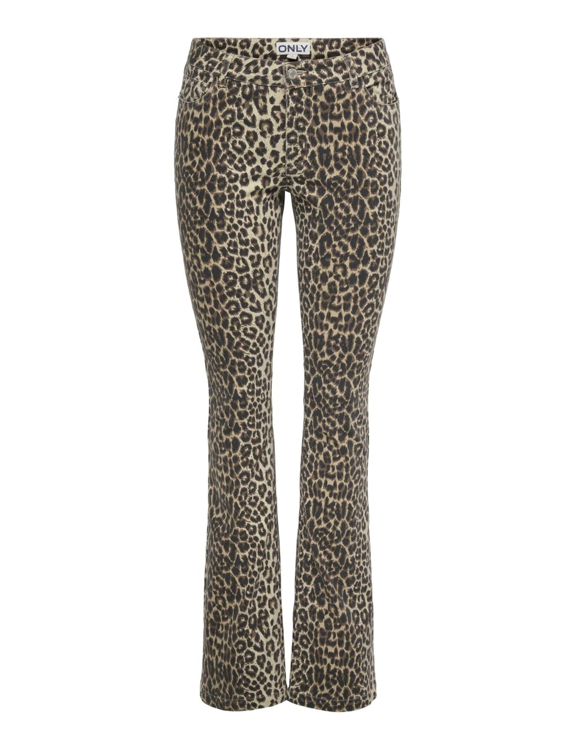ONLY Damen Onlmary-Hilla Mw Flared AOP Pant PNT