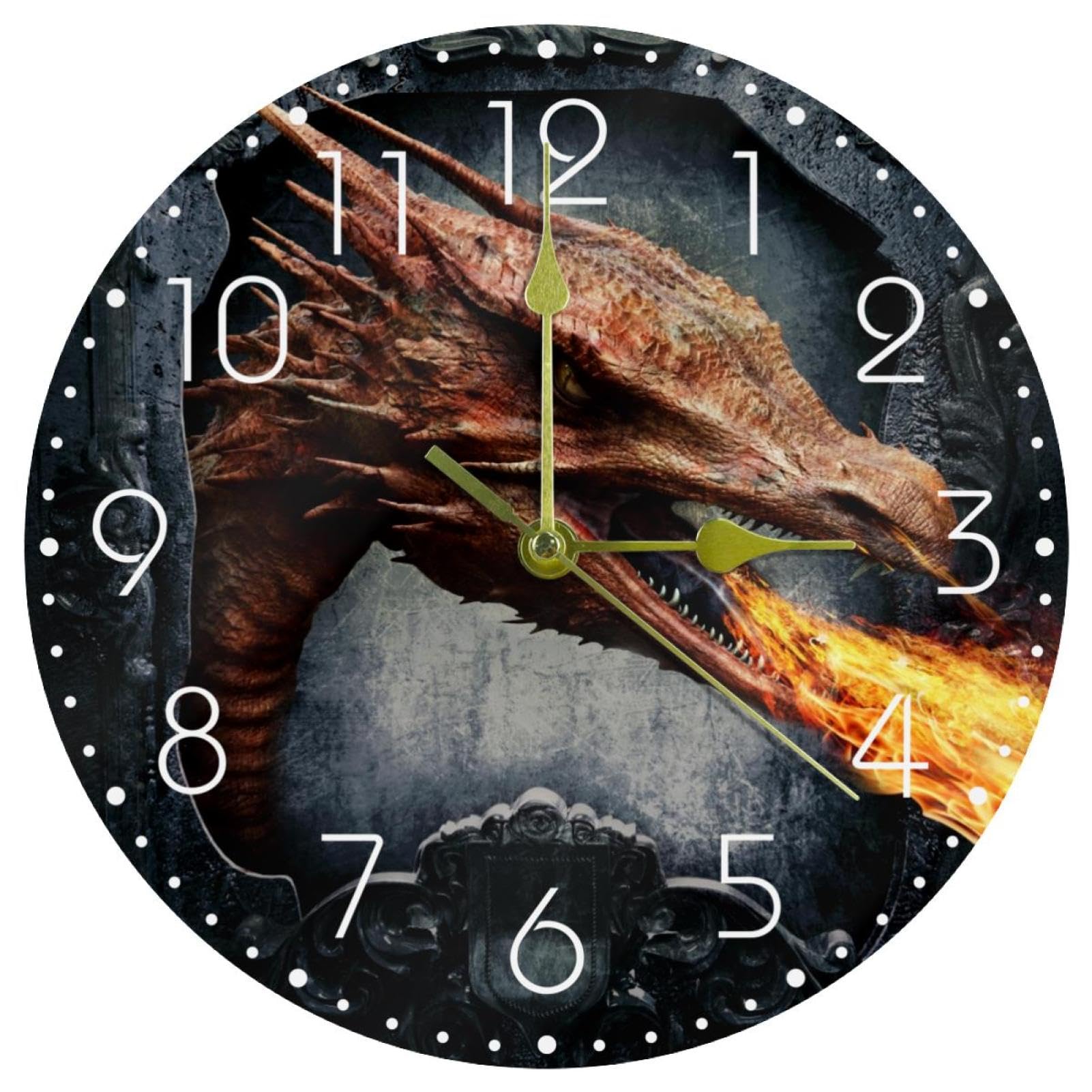 Horloge murale moderne silencieuse pour retrouver le sommeil dans une chambre ou un bureau calme