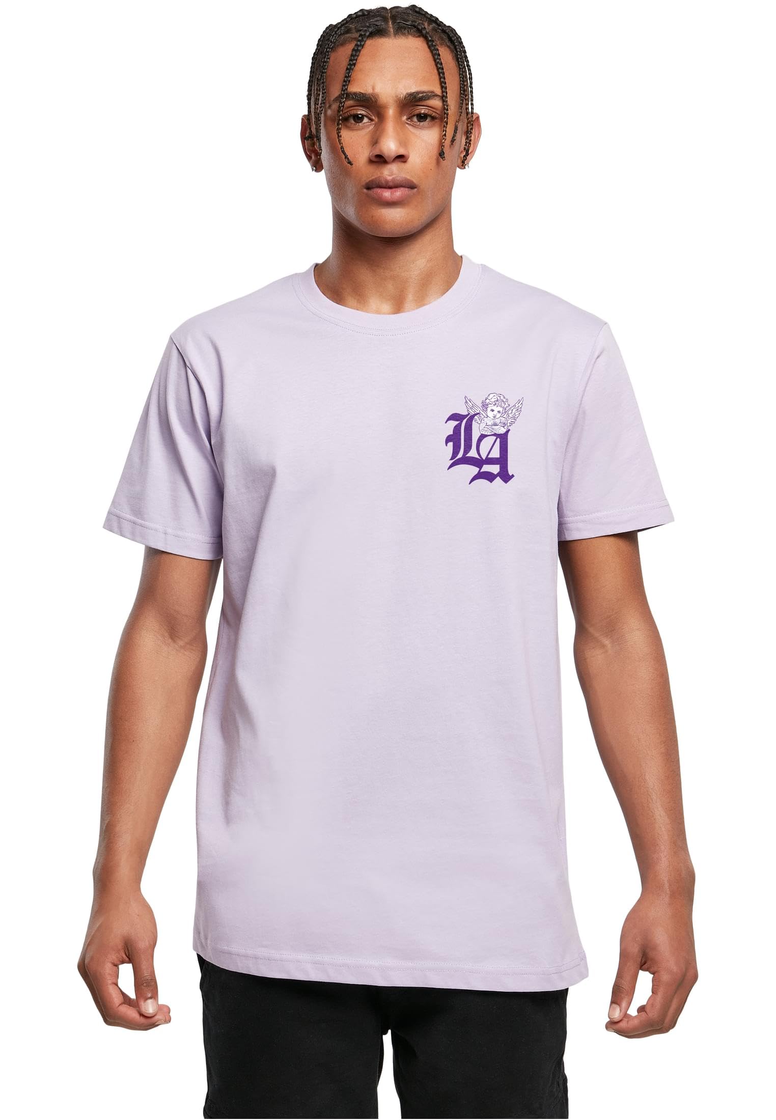 Mister Tee Men's T-Shirt Purple, M