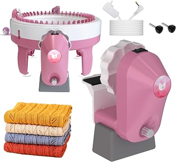Electric Knitting Machine Adapter for Sentro 40 & 48 Knitting Machine, Automatic Electric Adapter for Crochet Machine, Knitting Machines Accessories
