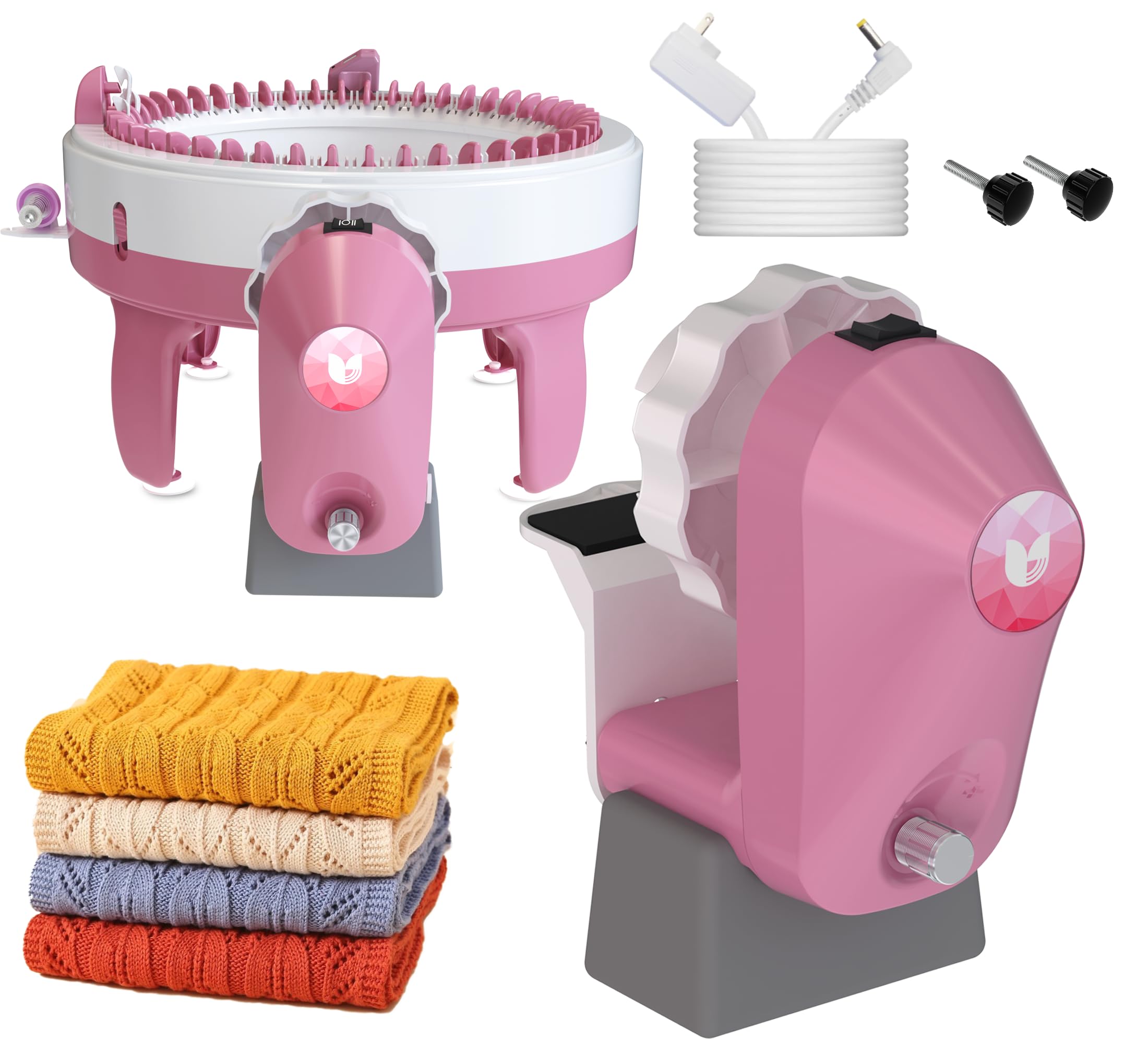 Adaptateur machine à tricoter contre la douleur de manivelle, kit automatique Sentro 48
