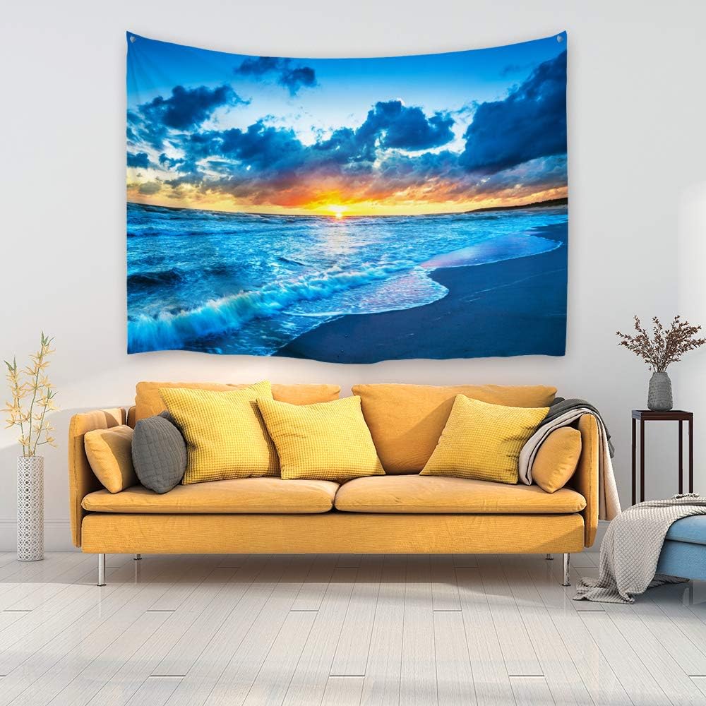 PROCIDA Home Tapestry Wall Hanging Nature Art Polyester