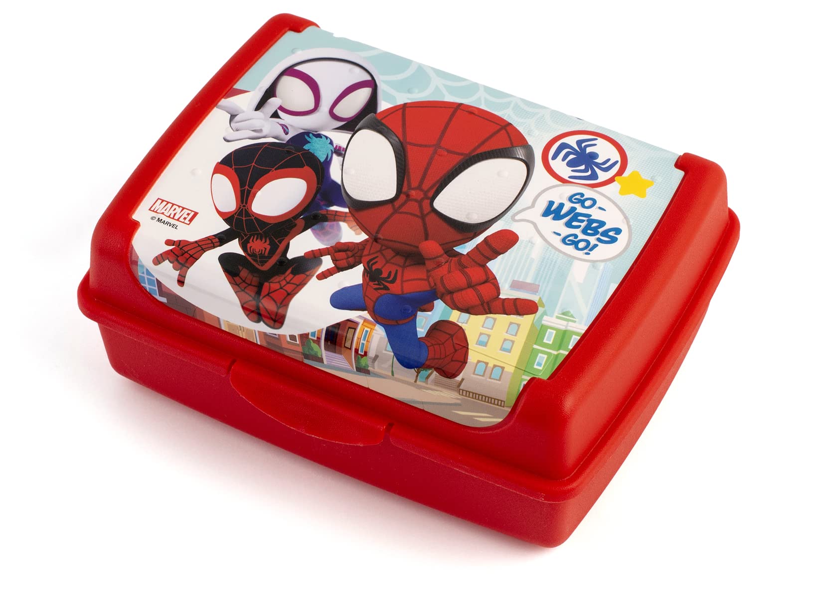 Lulabi Marvel Spidey Lunch Box, 17x13x6.5cm