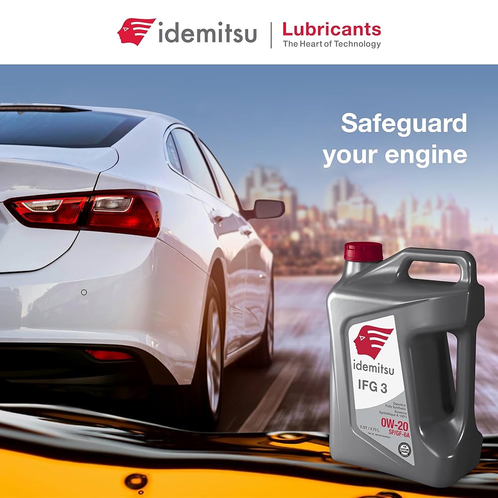 AOI Amazon.com: Idemitsu IFG 3 0W-20 Motor Oil Full Synthetic- 5