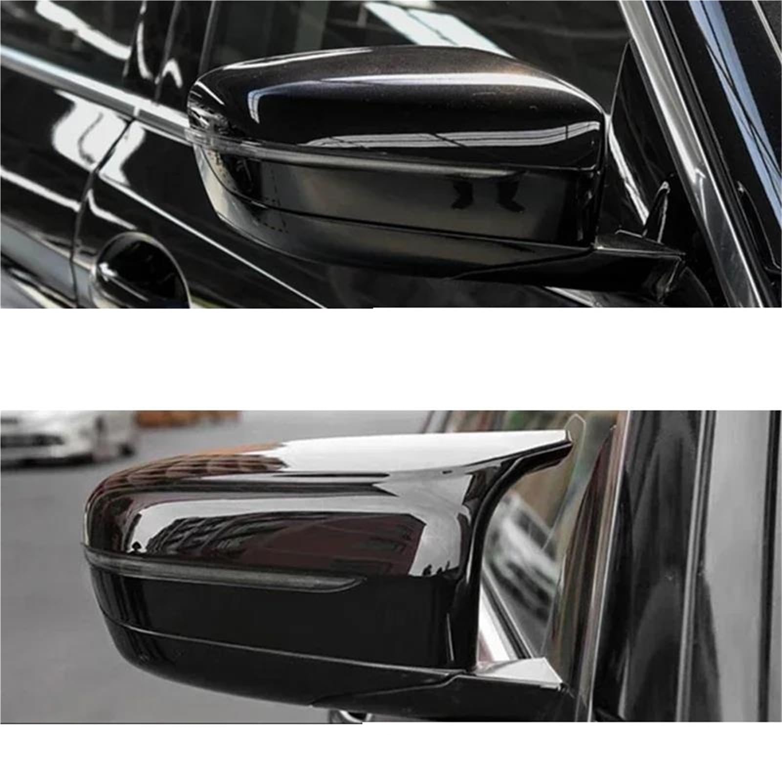 Retrovisore Shell Calotta Per Specchietto Retrovisore Esterno Auto Per BMW G42 G20 G28 G22 G23 G26 I4 G30 G38 G11 G12 G14 G15 G16 F90 M5 2017-2022 Copertura Esterni Calotta(Aspetto carbonio)