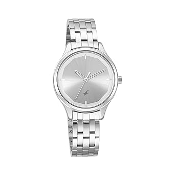 Fastrack Casual Analog Silver Dial Womens Watch-6248SM01