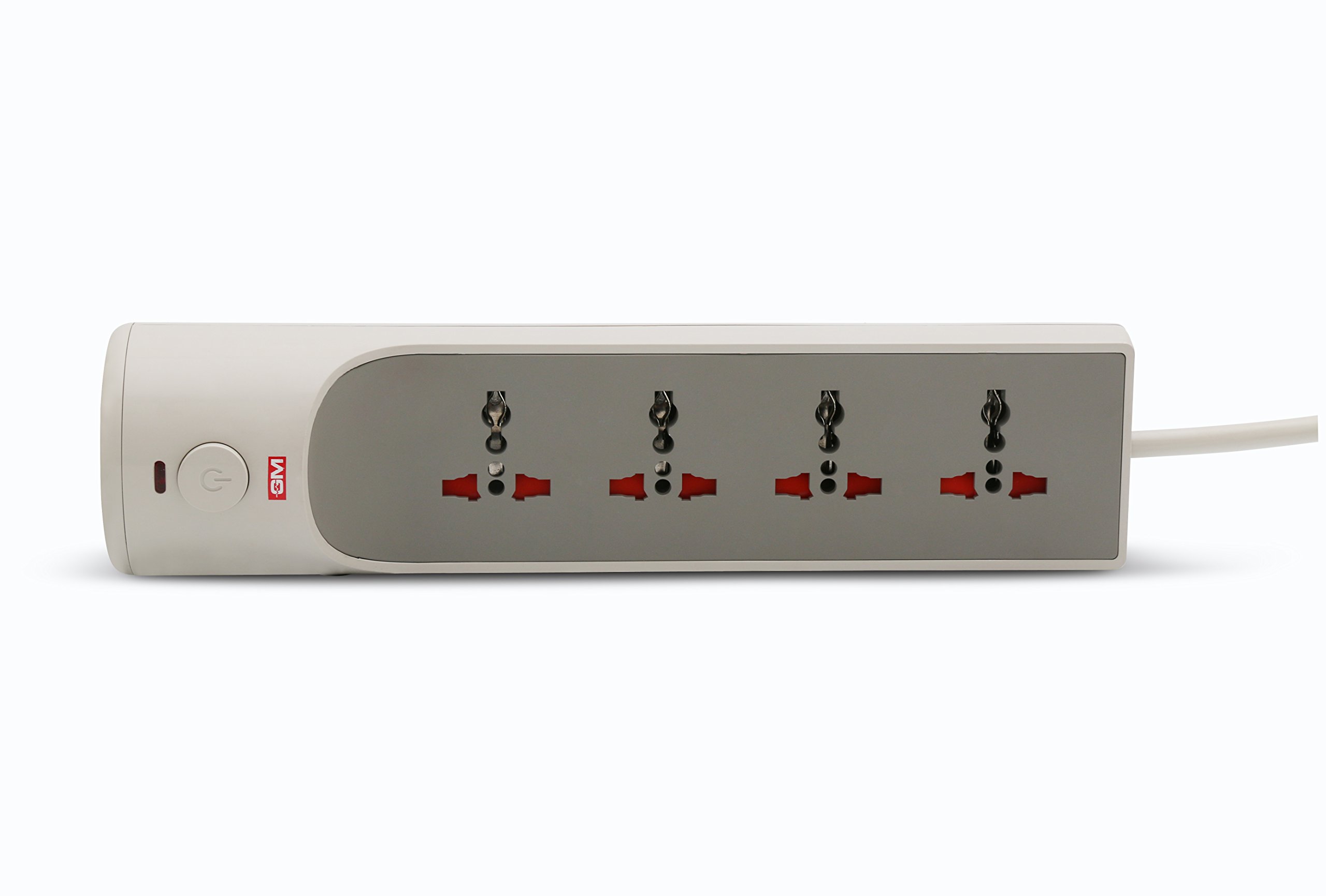 GM 3202 6A 4+1 Power Strip Spike Guard (Grey)-picture-26
