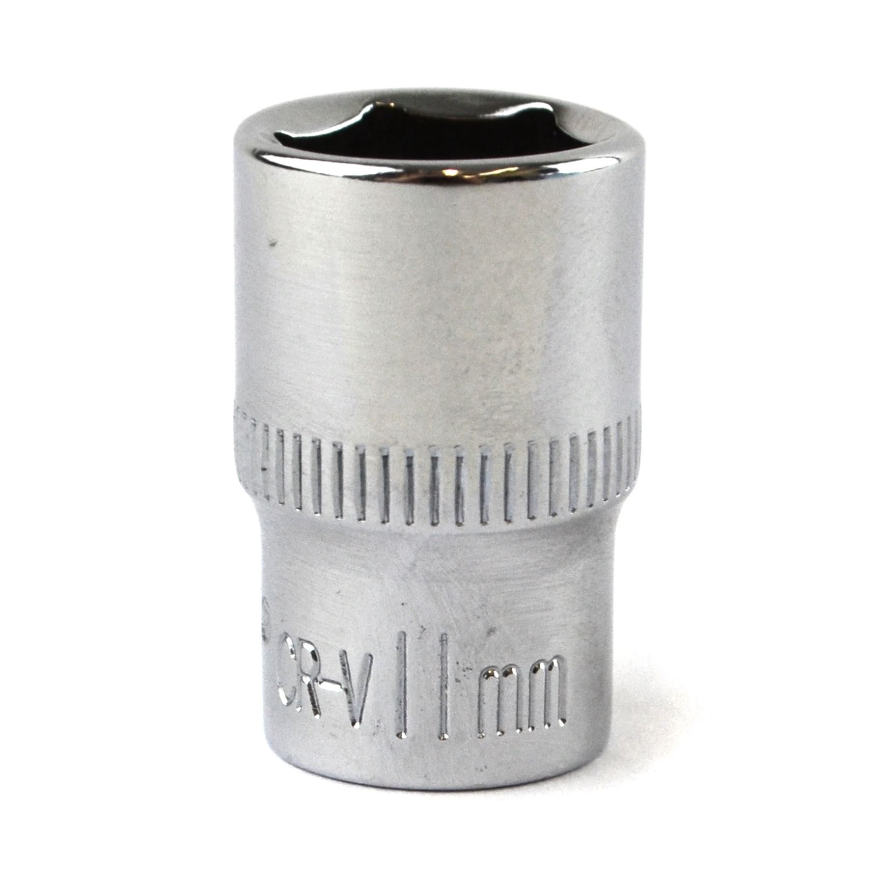 Ab Tools 11Mm 1/4" Drive Shallow Metric Socket Single Hex / 6 Sided Bergen