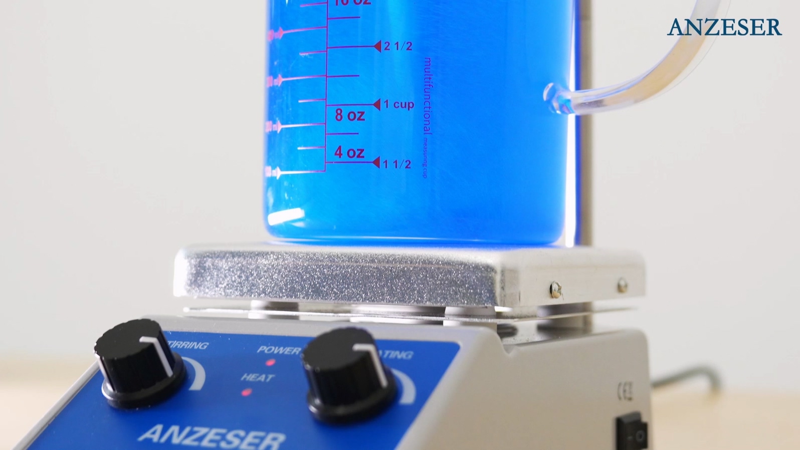 ANZESER Stirrer Hot Plate w/Stir Bar,100