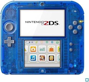 Console Nintendo 2DS - transparente bleu