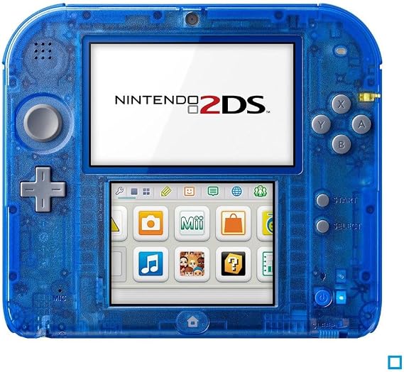Console Nintendo 2DS - transparente bleu