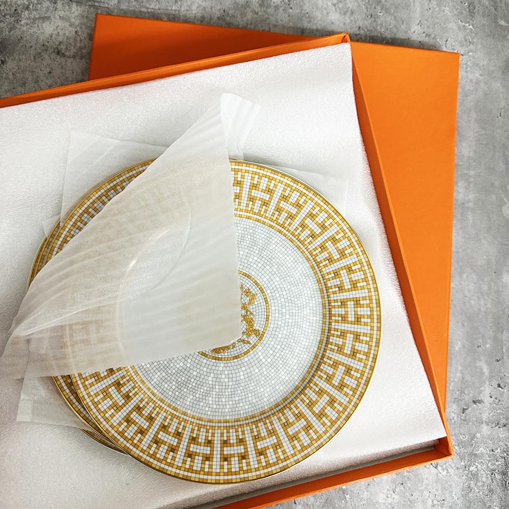 Ceramiczna zastawa stołowa 4 sztuk 8 Cal luksusowe porcelany kostnej naczynia i talerze porcelanowe ciasto danie ciasto taca na owoce ceramiczne zastawy stołowe stek płytkie talerze (Color : 1 pcs 10