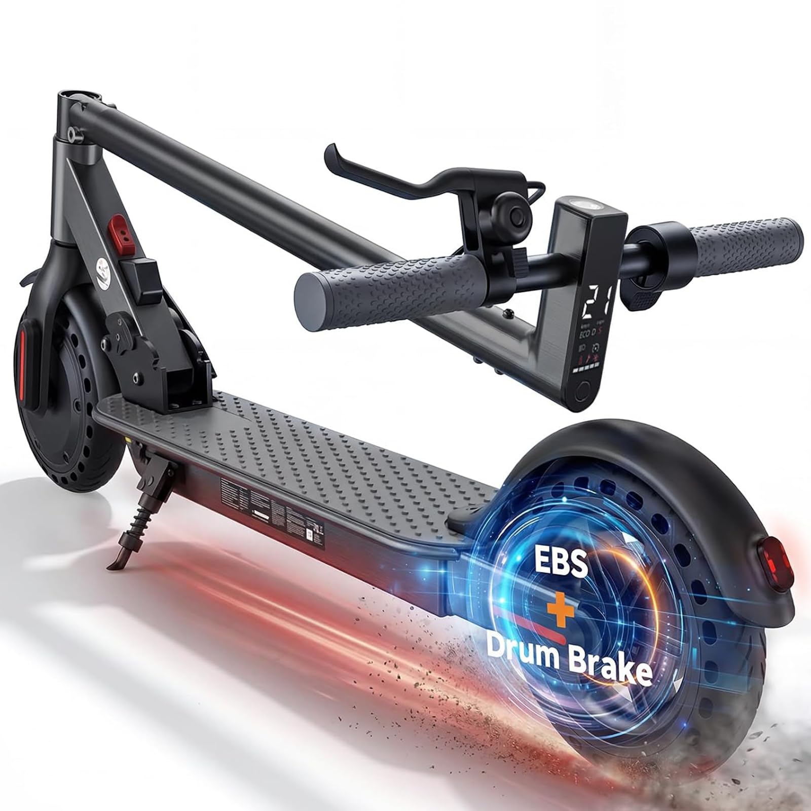 HeyScooter W3C Electric Scooter for Adults, Foldable E Scooter Waterproof