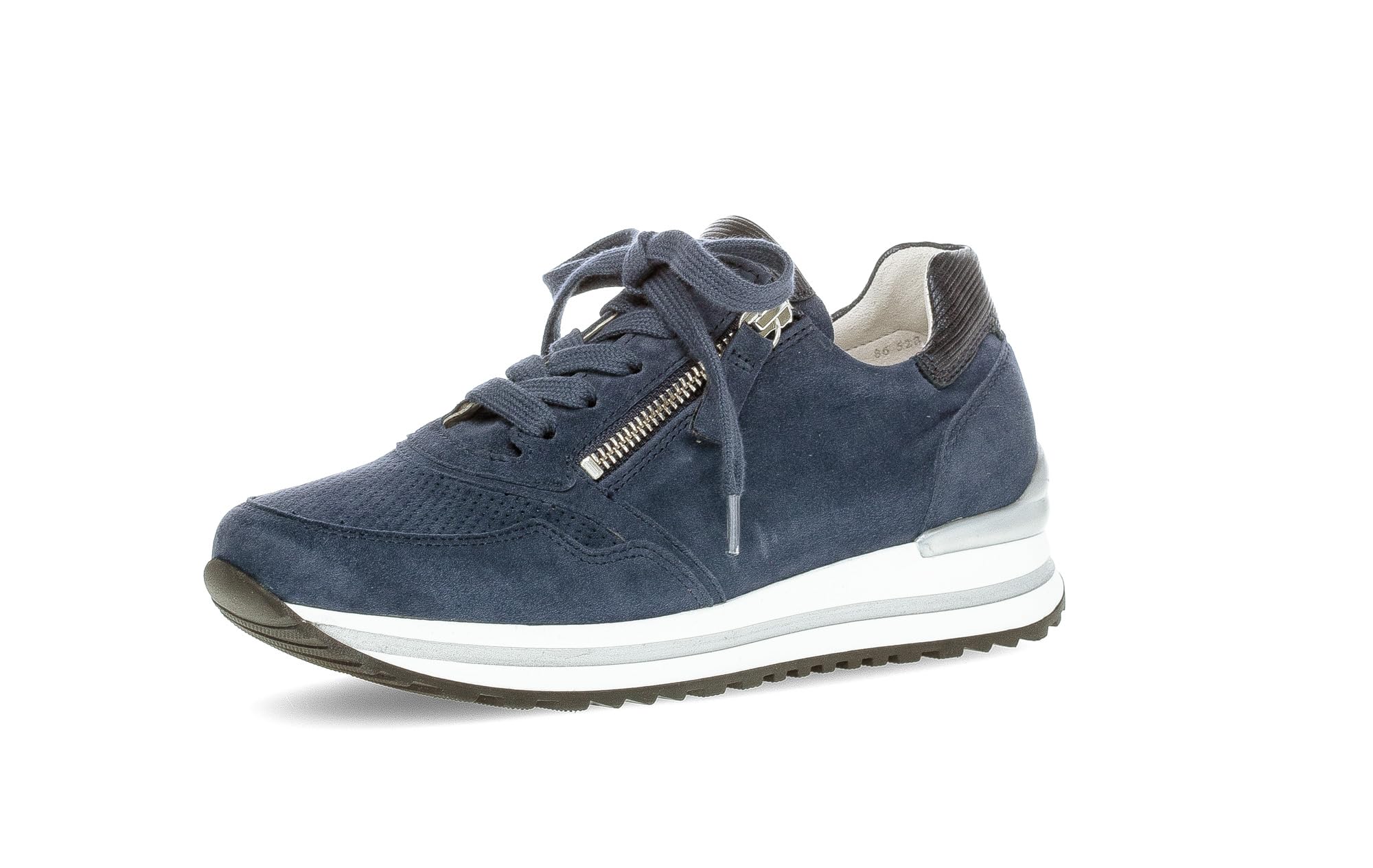 Gabor Damskie buty typu sneaker, półbuty, wymienna wkładka, wygodna szeroka szerokość (H)