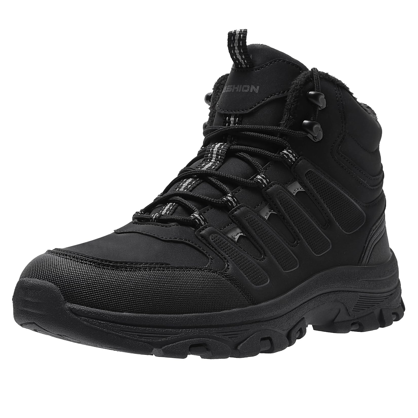 Littleplum Winterschuhe Herren Winterstiefel Wanderschuhe Trekking Warm Gefüttert Schneestiefel für Outdoor