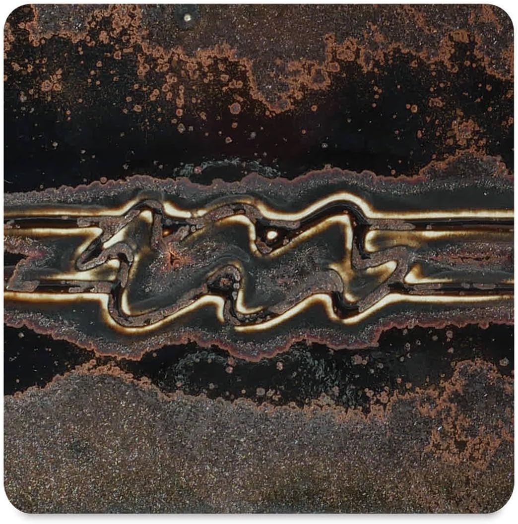 Amaco Potter's Choice Glaze - Black Aventurine, Pint