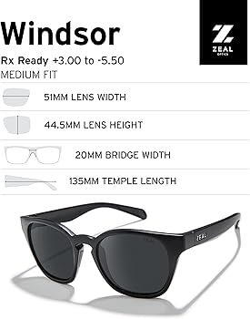 Amazon.com : Zeal Optics Windsor | Plant-Based Polarized Amazon.com : Zeal Optics Windsor | Plant-Based Polarized