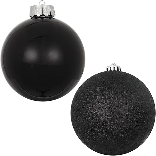 XmasExp Adornos de Navidad grandes de 4 pulgadas, decoración de árbol gigante, bolas colgantes decorativas inastillables para decoración de fiestas