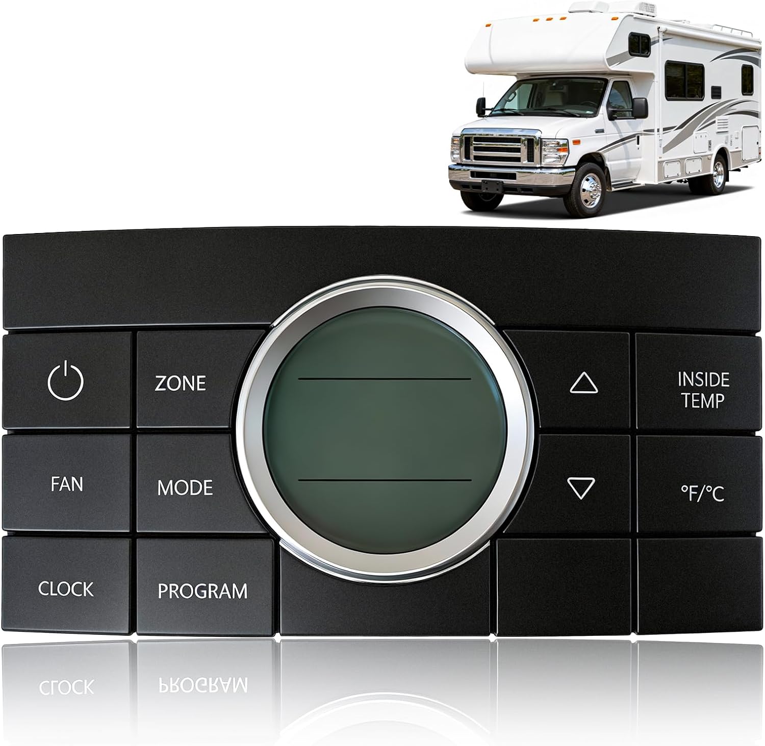3314082.000 RV Multi-Zone Thermostat Compatible with Dometic Air Conditioner Series 579, 595, 600, 6308, 520, 6218xx, 457915 Replaces 3312024.000