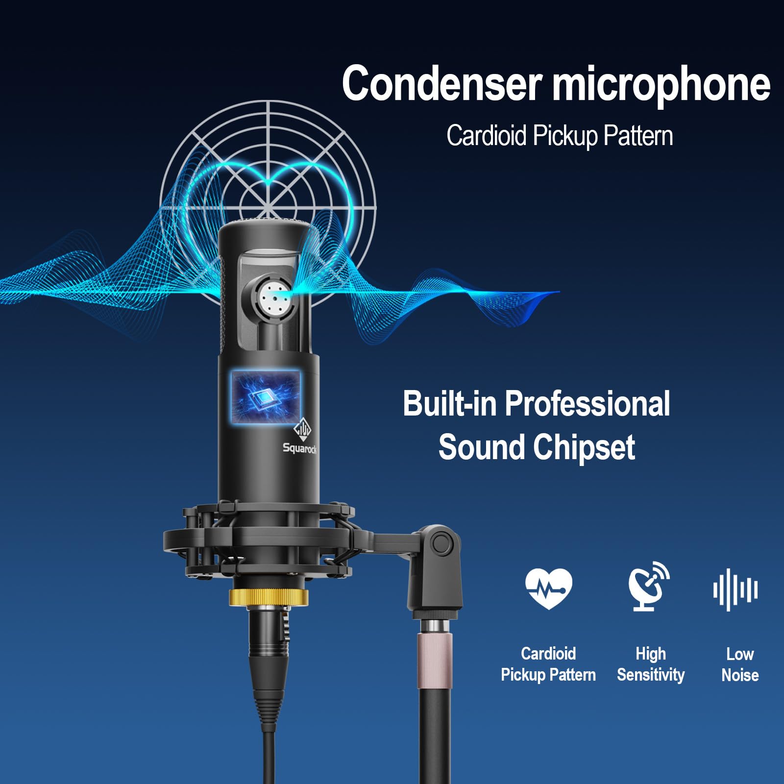 Paquete de equipos de podcast para 2 con micrófonos condensadores dobles XLR-3.5 con filtros pop de micrófono, equipo de audio para transmisión en vivo/grabación, juegos en línea para teléfono