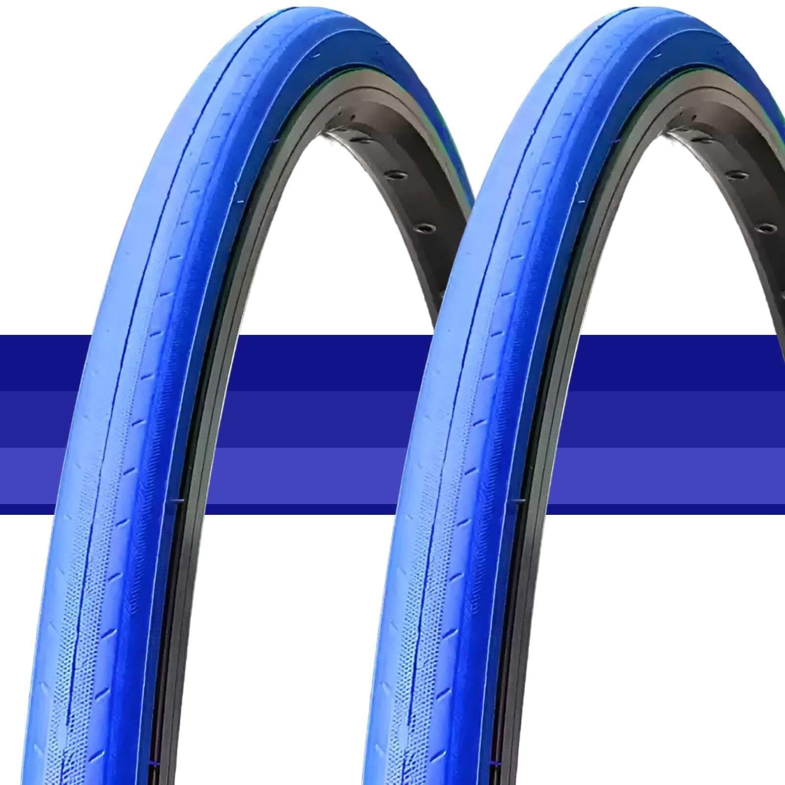2pcs 700x23c Opona Rowerowa, 700 23c 23-622 Typu Klinczerska do Roweru Szosowego Odporna na Pęknięcia Antywycieki Trwała Niski Opór Toczenia do Koła Przedniego Tylnego