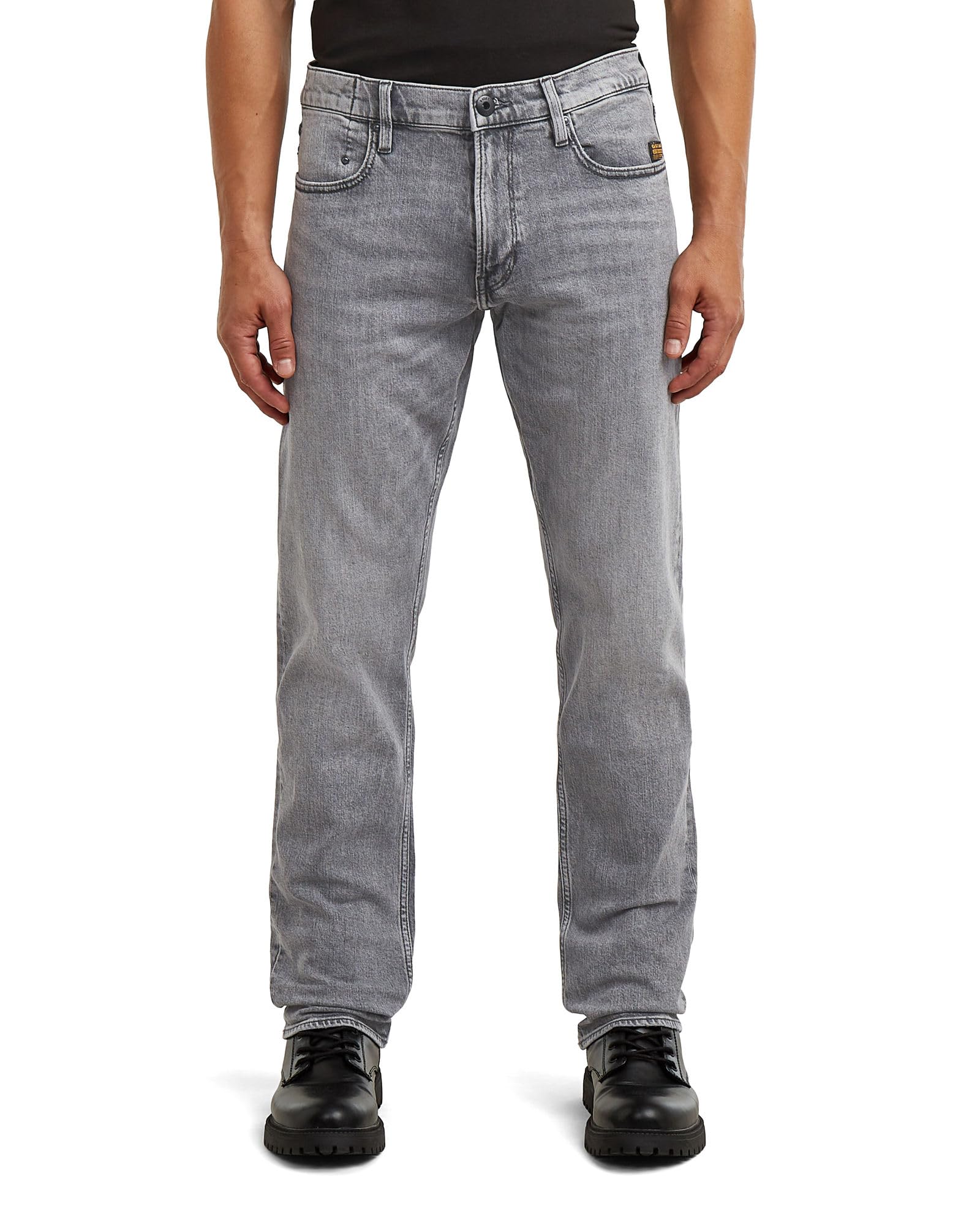 G-STAR Men's Mosa Straight Jeans, Grey (faded grey neblina D23692-D931-G324), 27W / 30L