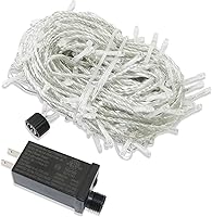 Vista 6 de YAOZHOU Decoraciones de Navidad y San Valentín, luces de cuerda led rosas, 66 pies 200 LED, luces de hadas impermeables IP44