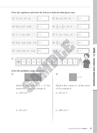 Complete MathSmart 8