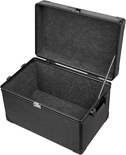 Miniatura 8 de T-carbon Caja organizadora del maletero del coche de fibra de carbono, contenedor de almacenamiento automotriz, organizador de maletero resistente