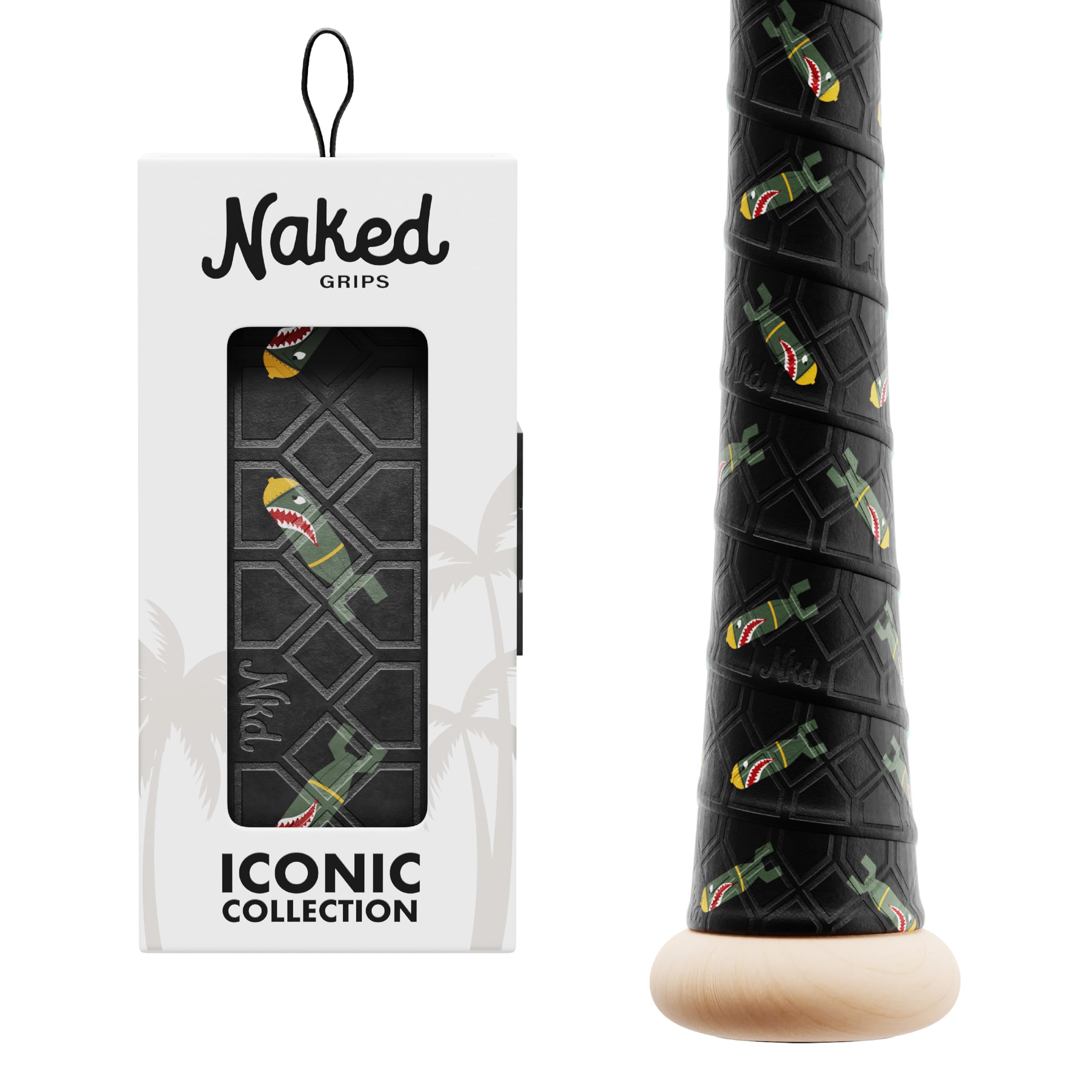 Amazon | Naked Grips Bombs Away バットグリップ (1.0mm) | Naked