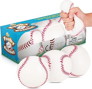 Baseballs Baseball Stress Balls Pack of 3
