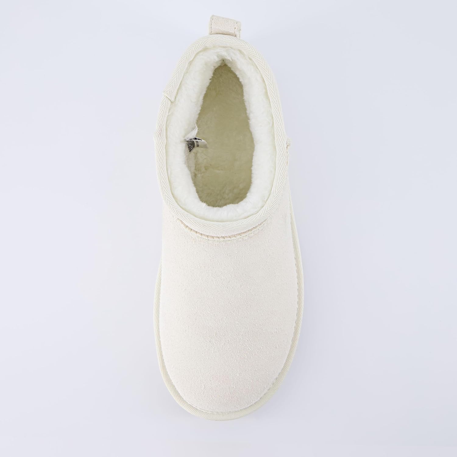 CUSHIONAIRE Hip-3 Genuine Suede Leather Ankle Boots for Women – Pull On Cozy Faux Fur Boots Womens Shoes with Comfortable Memory Foam - Image 7