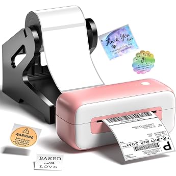 Phomemo Shipping Labels Printer with Label Holder DHL Label Printer