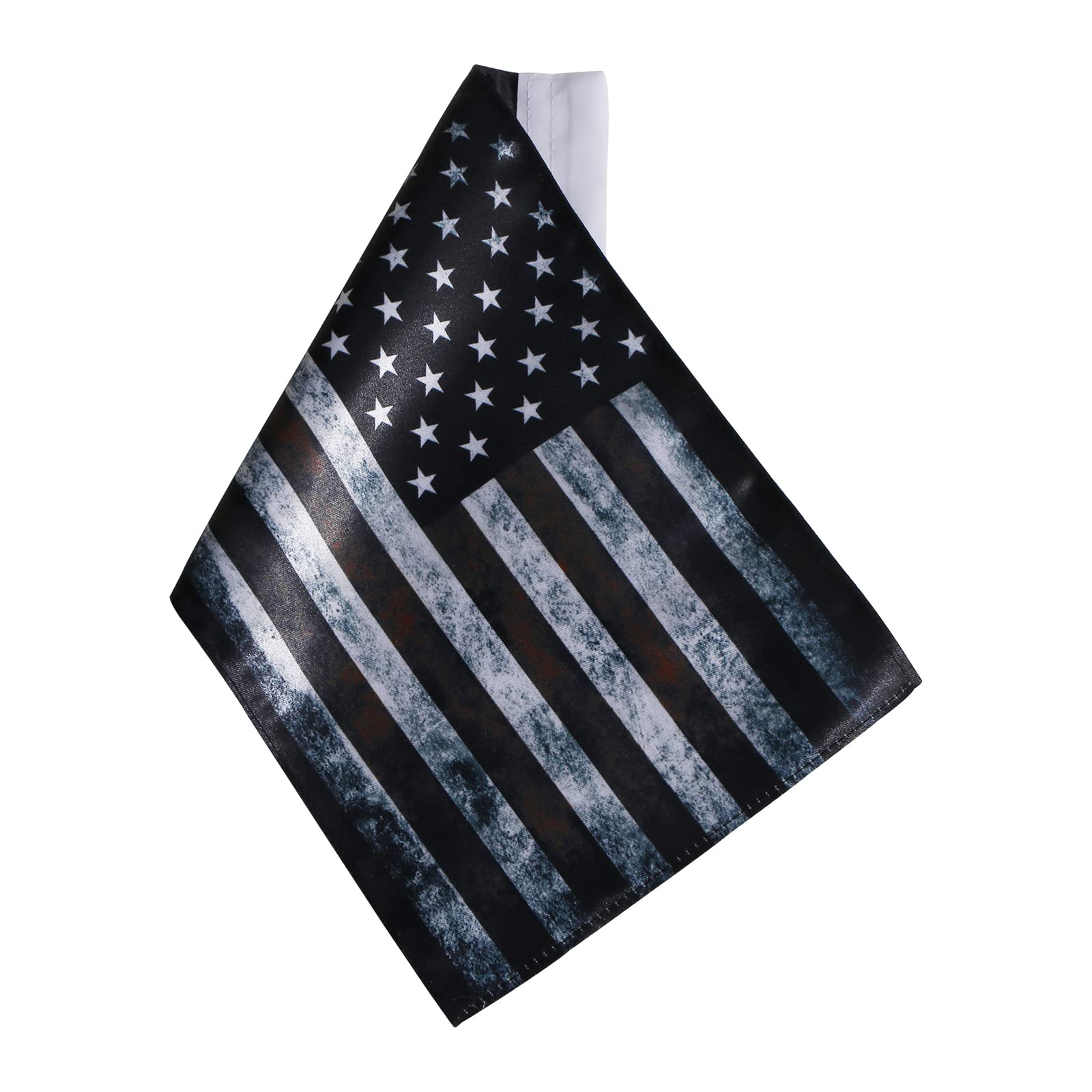 Drapeau américain de rechange pour moto - 15,2 x 25,4 cm - Pour mât de 3/8 de diamètre - Double face - Revêtement UV