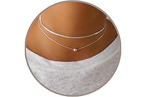 Annika Bella Silver Choker Set: Two-in-One Elegance