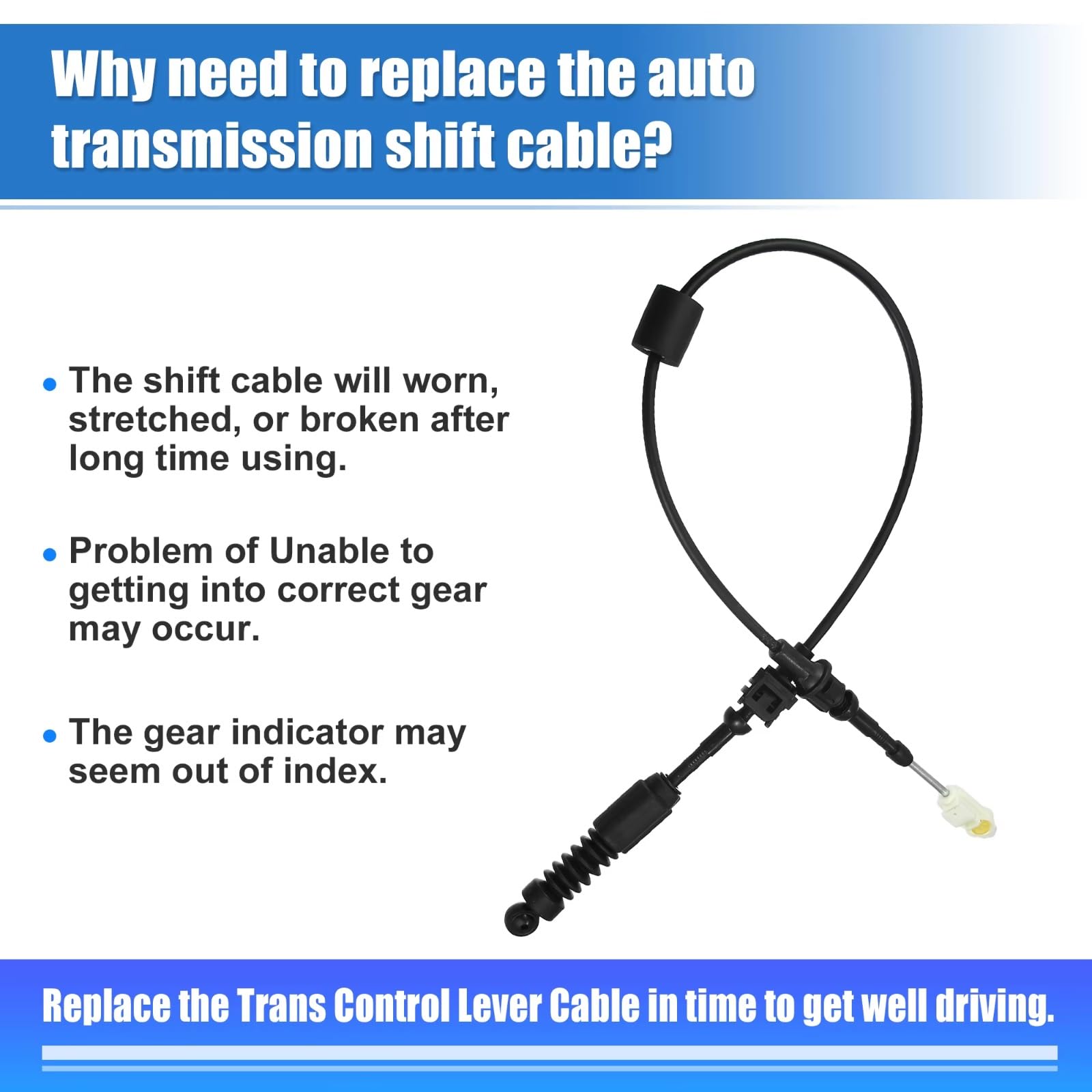 Cable cambio For Corvette C5 C6 2003-2005 10338402 10326083