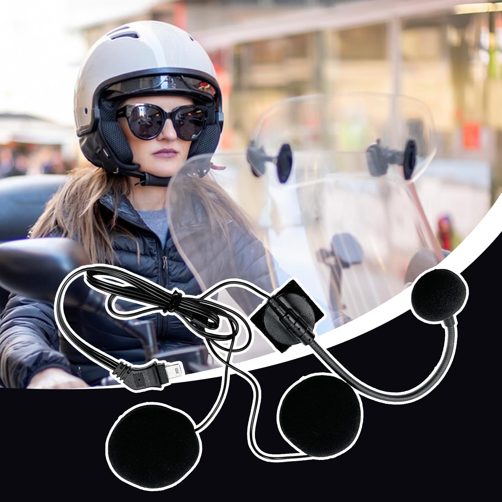 Amazon.co.jp: バイク用ヘルメットヘッドセット ヘルメットインカム Amazon.co.jp: バイク用ヘルメットヘッドセット ヘルメットインカム