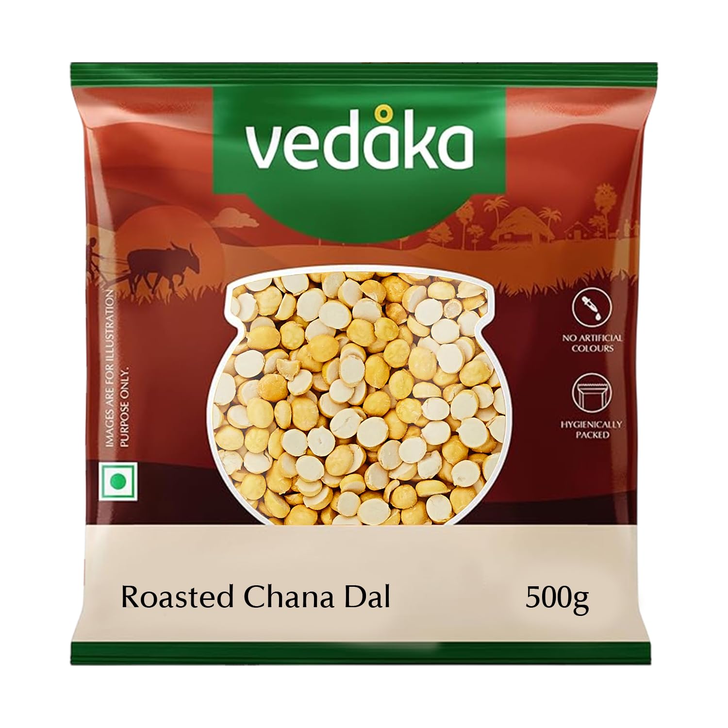 Amazon Brand - Vedaka Roasted Chana Dal 500g-picture-23
