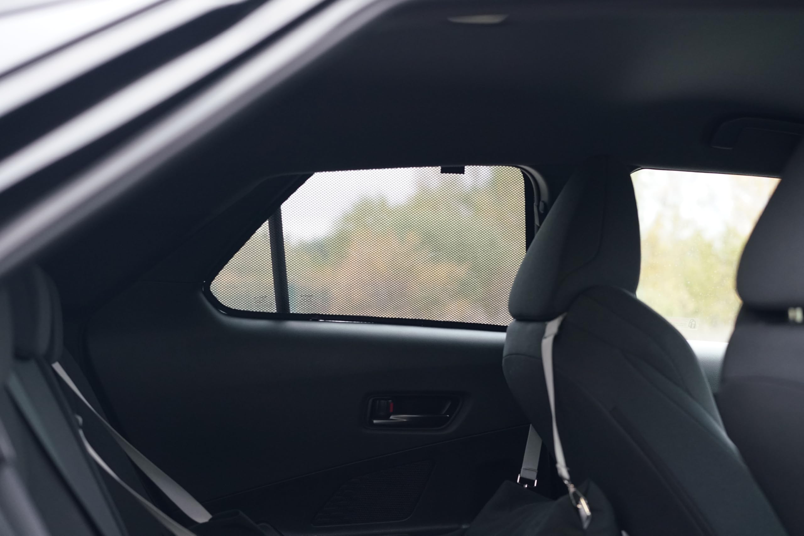 Juego de Car Shades (Puertas traseras) Compatible con Toyota C-HR II 2023- (2-Partes) cortinillas Parasol a Medida