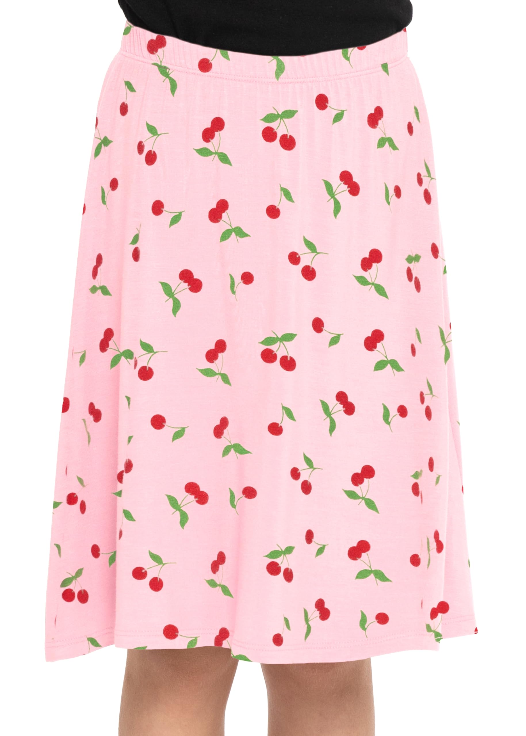 STRETCH IS COMFORT Girls Skirts Flowy A Line Knee Length and Ankle Length