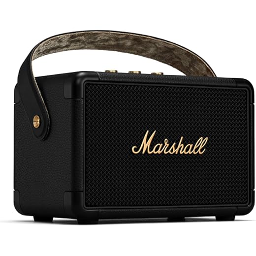 Marshall Kilburn II Portable Bluetooth Speaker - Black